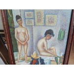Средна картина масло на платно Испания - 3717